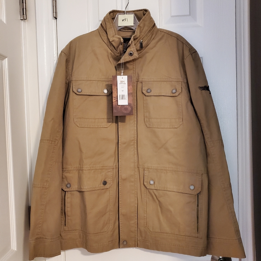 Boston Harbour Men's  Vintage Men's Utility Jacket